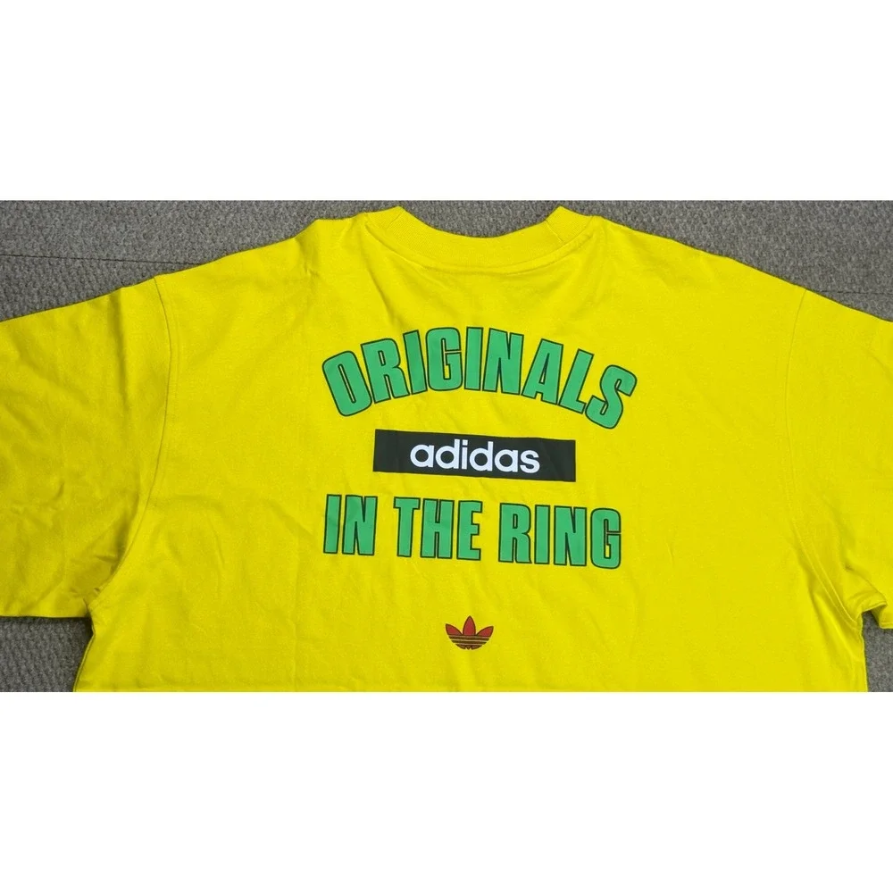 Adidas Men's‎ Originals In The Ring Short Sleeve Multicolored T-Shirt Size Large